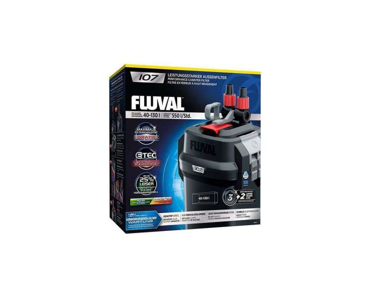 Fluval - Canister Filter  107 550l/H - (126.4107)