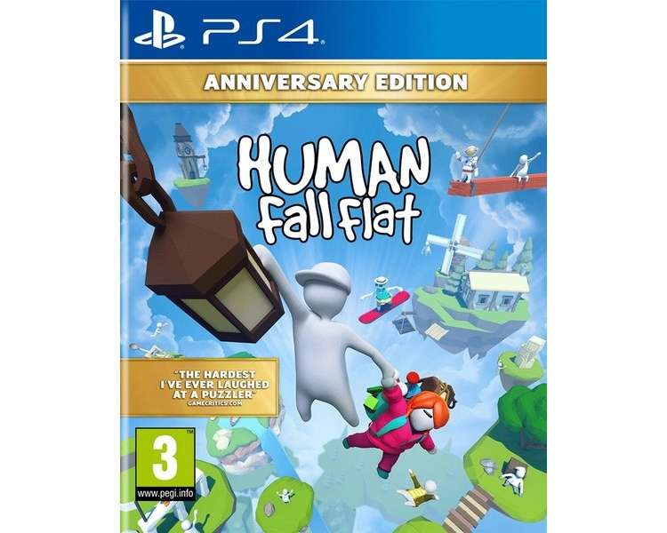 Human: Fall Flat (Anniversary Edition) Juego para Consola Sony PlayStation 4 , PS4