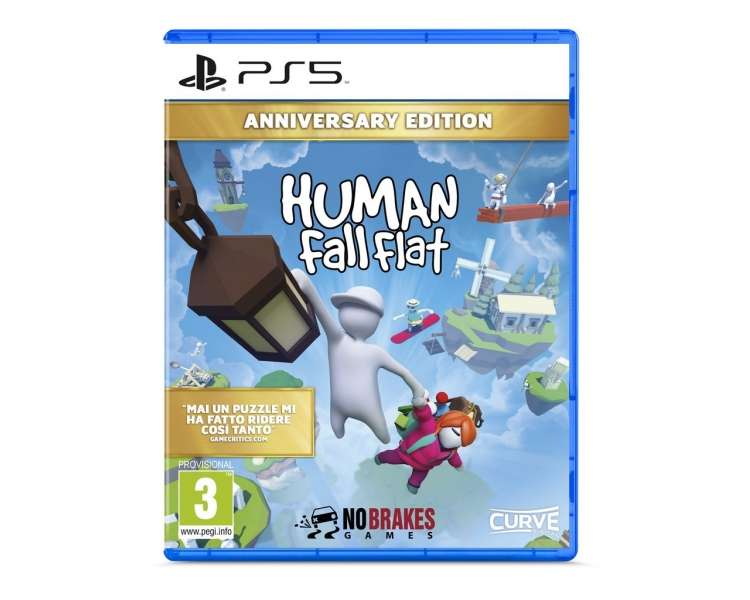 Human: Fall Flat (Anniversary Edition) (PAL IT) Juego para Consola Sony PlayStation 5 PS5