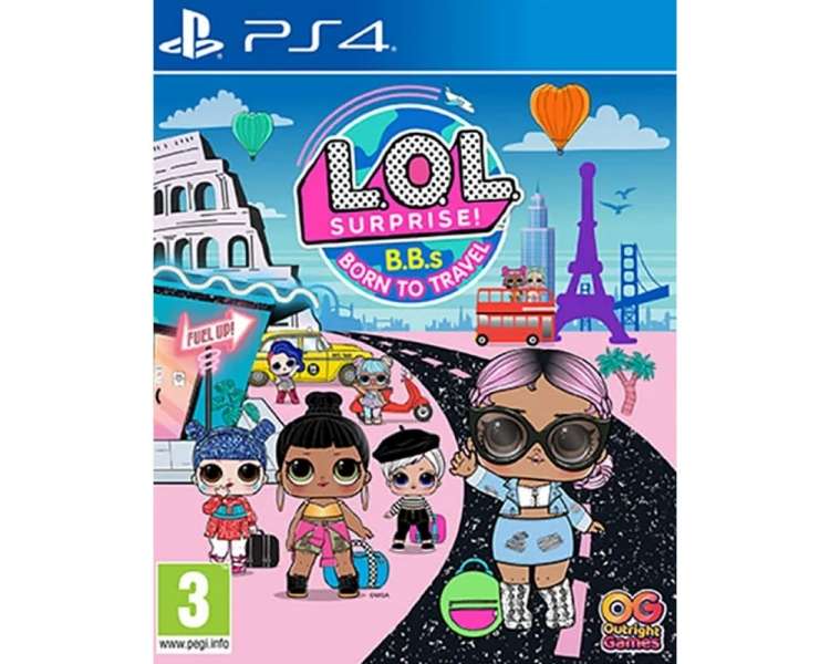 L.O.L. Surprise! B.B.s BORN TO TRAVEL Juego para Consola Sony PlayStation 4 , PS4