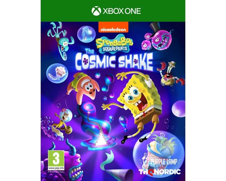 SpongeBob SquarePants The Cosmic Shake Juego para Consola Microsoft XBOX One, PAL ESPAÑA