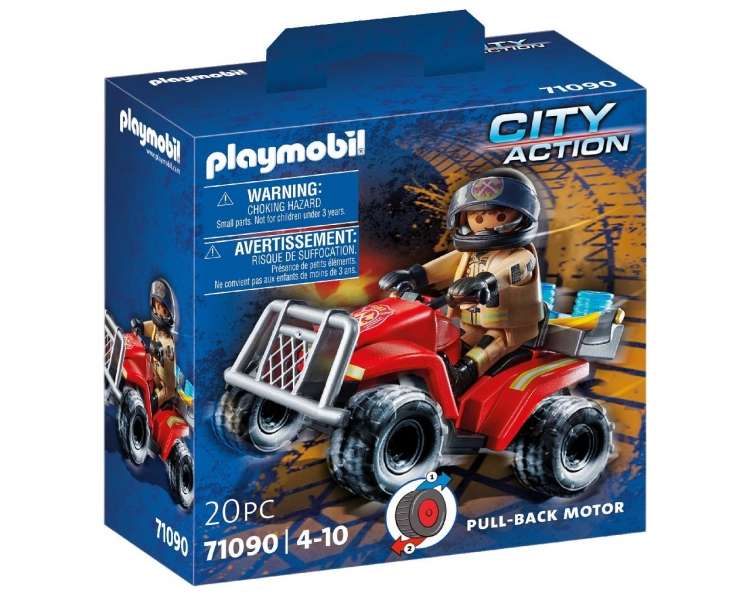 Playmobil - Fire Rescue Quad (71090)