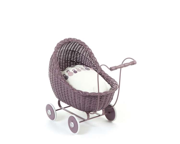 Smallstuff - Doll Stroller - Dark Rose