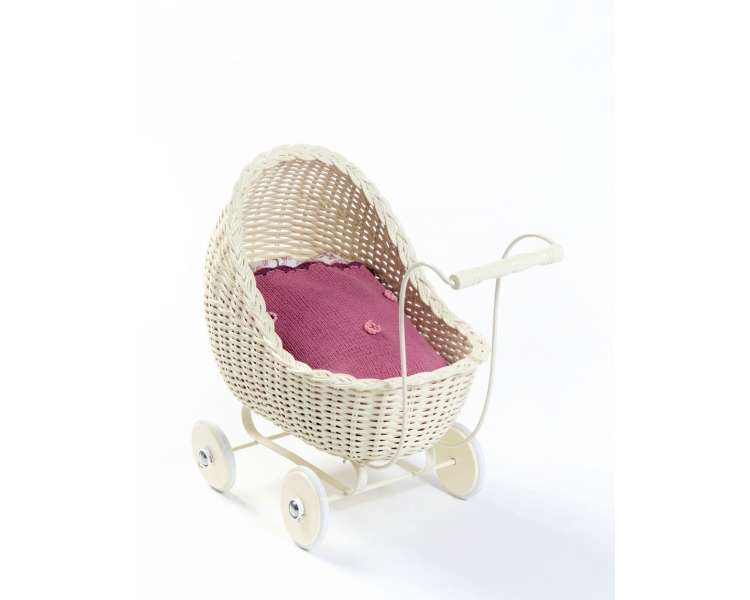 Smallstuff - Doll Stroller - Off White (51001-02)