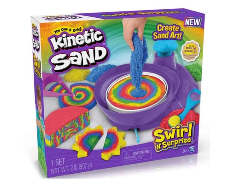 Kinetic Sand, Remolino Y Sorpresa (6063931)