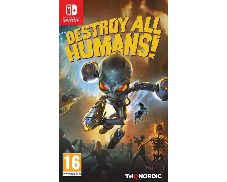 Destroy All Humans Juego para Consola Nintendo Switch, PAL ESPAÑA