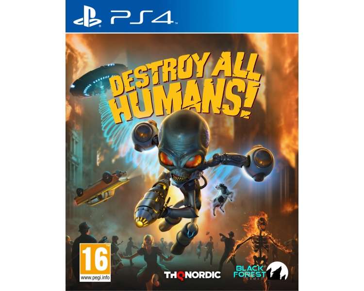 Destroy All Humans Juego para Consola Sony PlayStation 4 , PS4