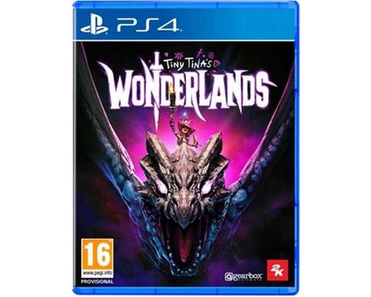 Tiny Tina's Wonderlands Juego para Consola Sony PlayStation 4 , PS4