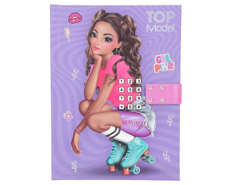 TOPModel - Diaries with code lock and music - TINY DANCER - (0412063)