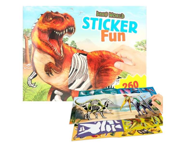 Dino World Sticker Fun (412408)