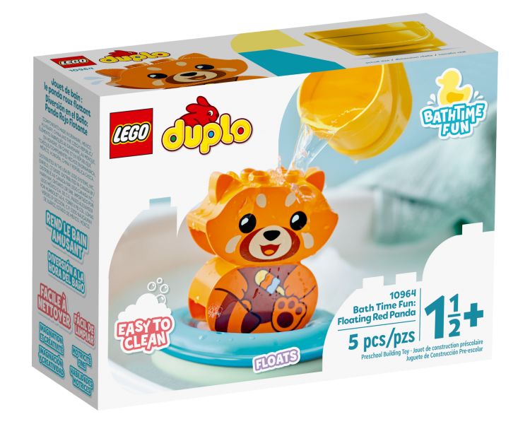 LEGO Duplo - Fun in bath - Floating Red Panda (10964)