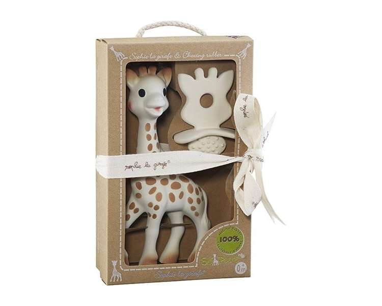 Vulli - Sophie la girafe and Chewing Rubber So’Pure (616624)