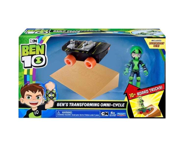 BEN 10 - Rustbuggy Ben with Skateboard (914-77405)