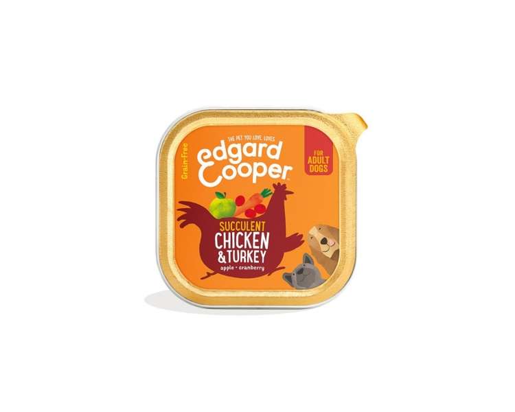 Edgard Cooper - Chicken & Turkey Adult Patee 300gr - (542503948484)