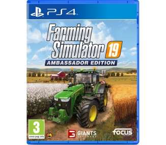 Farming Simulator 19, Ambassador Edition Juego para Consola Sony PlayStation 4 , PS4
