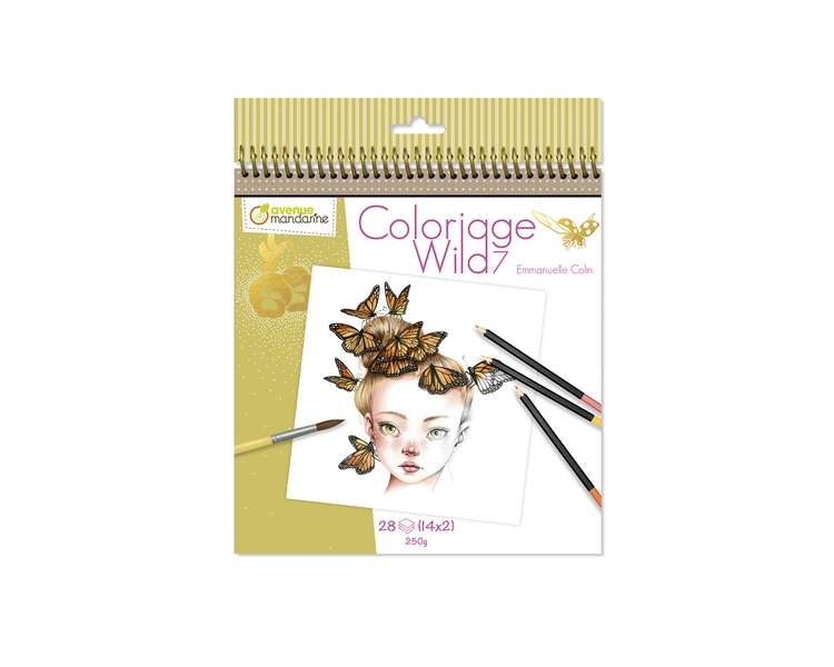 Avenu Mandarine - Emmanuelle Colin - Colouring book Wild 7