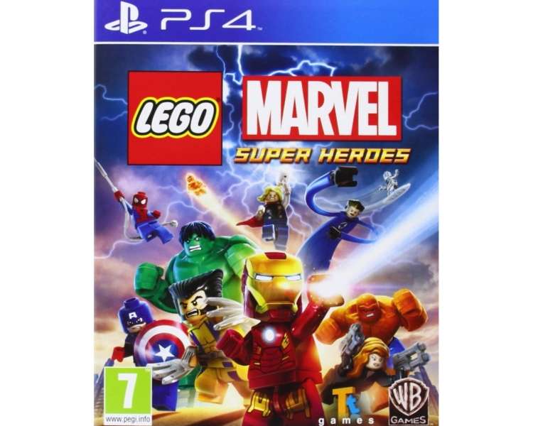 LEGO Marvel Super Heroes Juego para Consola Sony PlayStation 4 , PS4