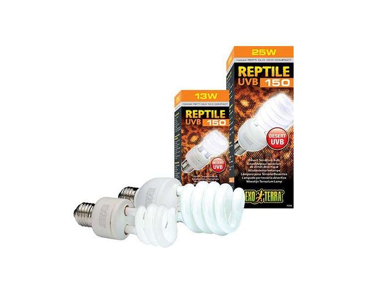 EXOTERRA - Reptile Uvb 150 Fluorescent lamp 25W E27  - (220.1881)