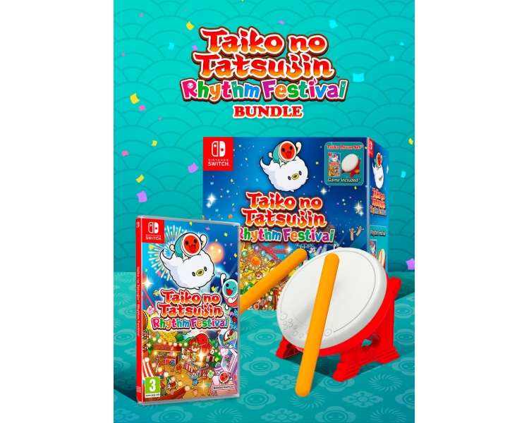 Taiko no Tatsujin: Rhythm Festival (Collector's Edition) Juego para Consola Nintendo Switch [ PAL ESPAÑA ]