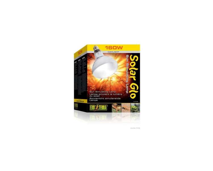 EXOTERRA - Solar Glo 160W Uva/Uvb Heat & Sunlight E27  - (220.1822)