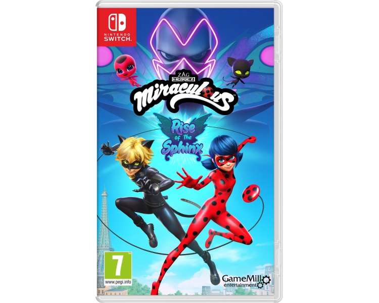 Miraculous Rise of the Sphinx Juego para Consola Nintendo Switch, PAL ESPAÑA