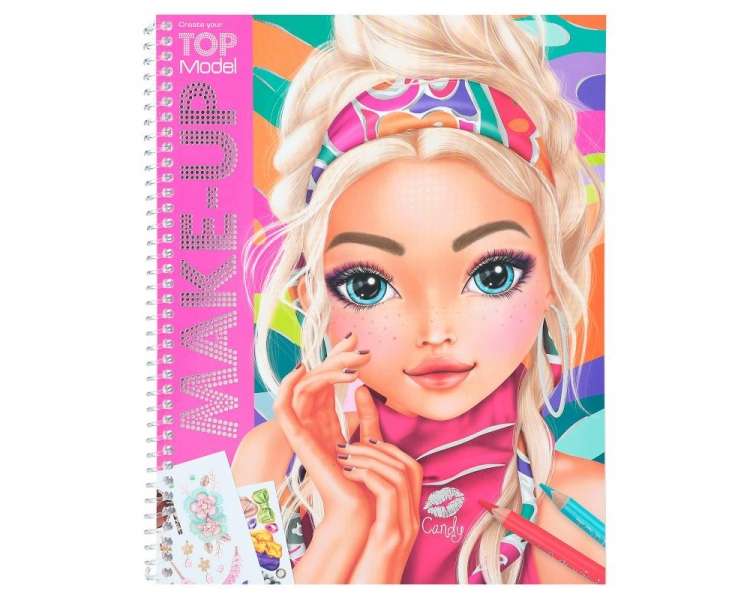 TOPModel - Make-Up Colouring Book - (412415)