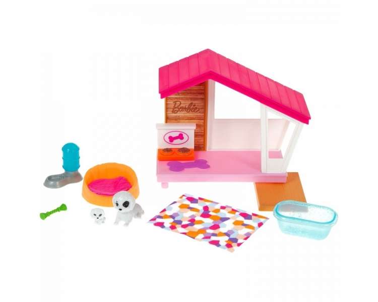 Barbie - Mini Playset Assortment w/Pet  (GRG75)