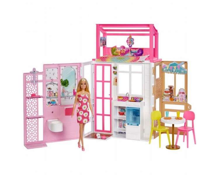 Barbie - House w. Doll (HCD48)