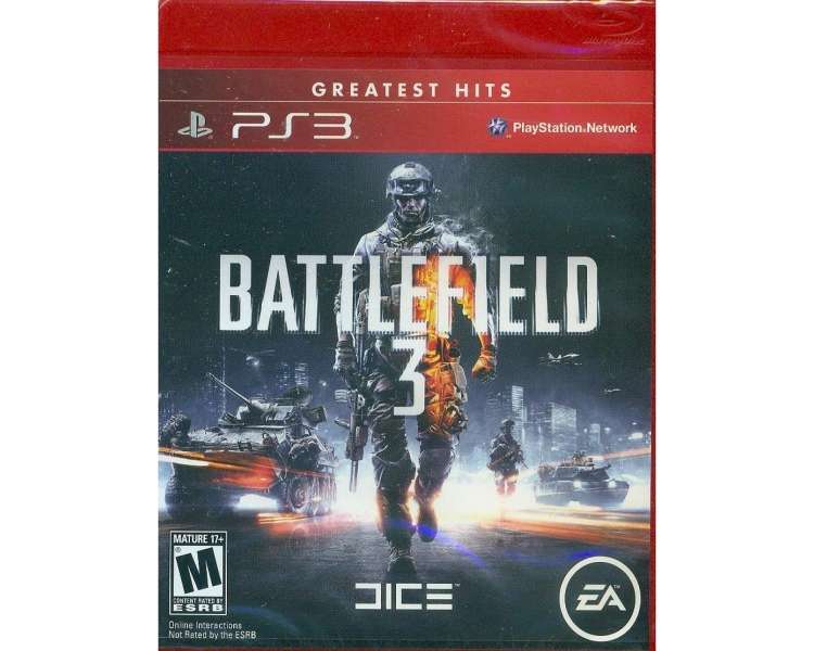 Battlefield 3 (Greatest Hits) Juego para Consola Sony PlayStation 3 PS3