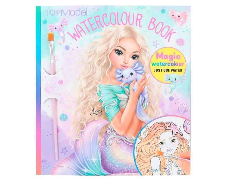 TOPModel - Watercolour Book MERMAID - (412414)