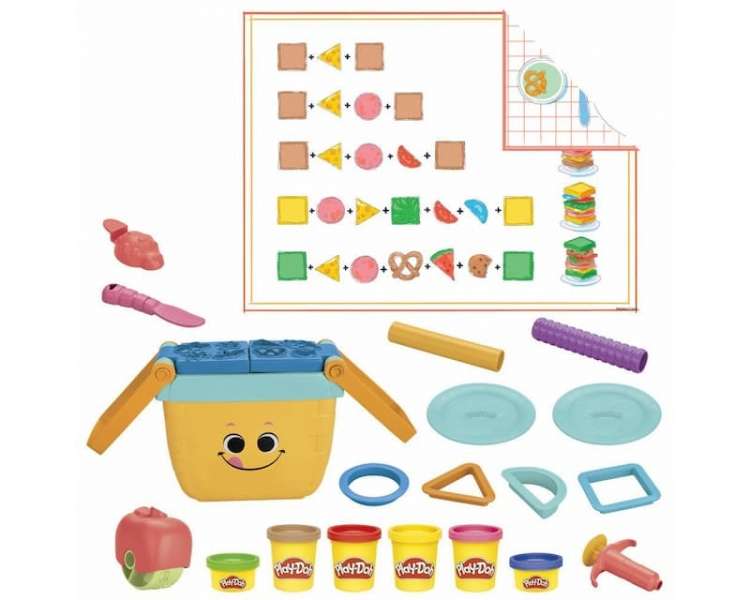 Play-Doh - Picnic Shapes Starter Set (F6916)