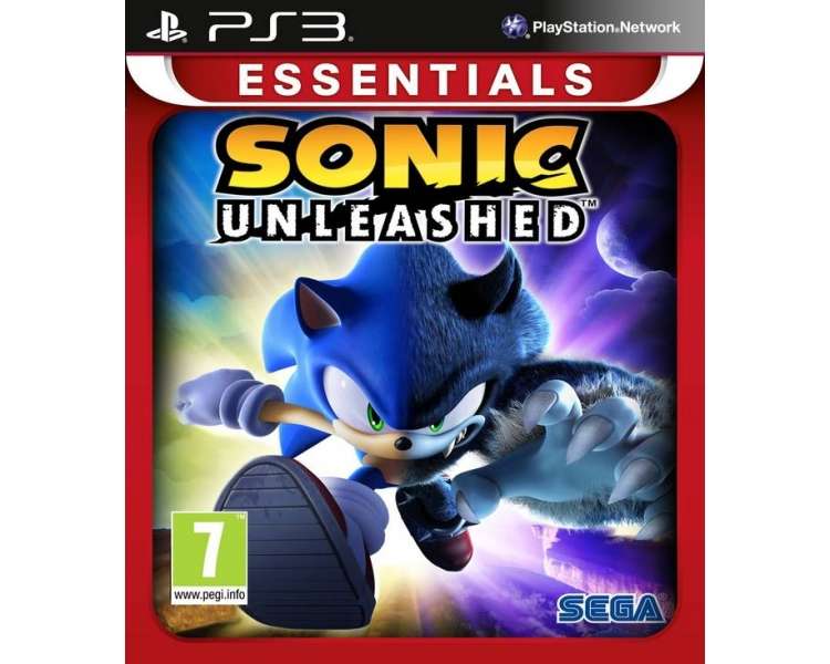 Sonic Unleashed (Essentials) Juego para Consola Sony PlayStation 3 PS3