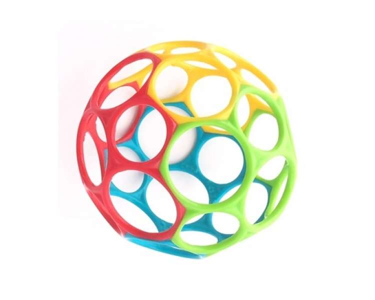 Oball - Classic ball 10 cm - Multicolor (10340)