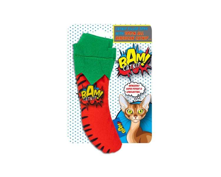 BAM! - Toy with Catnip - 16 cm - Pepper - (503319002034)