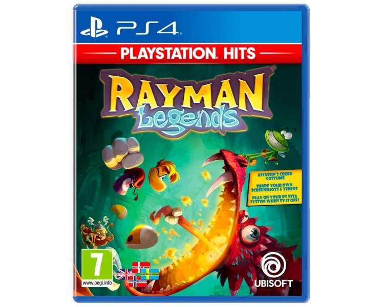 Rayman Legends (Playstation Hits) Juego para Consola Sony PlayStation 4 , PS4