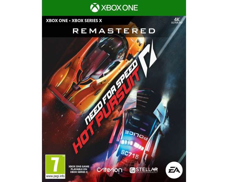 Need for Speed Hot Pursuit Remaster Juego para Consola Microsoft XBOX One