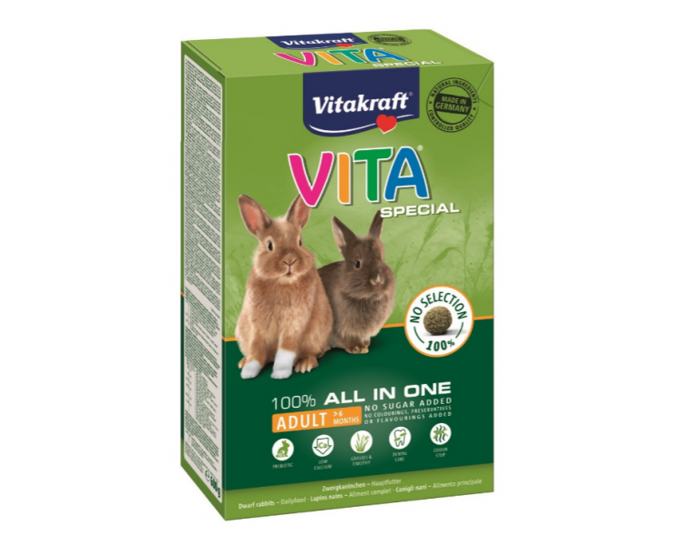 Vitakraft - Vita Special Adult Rabbit 600gr - (25314)