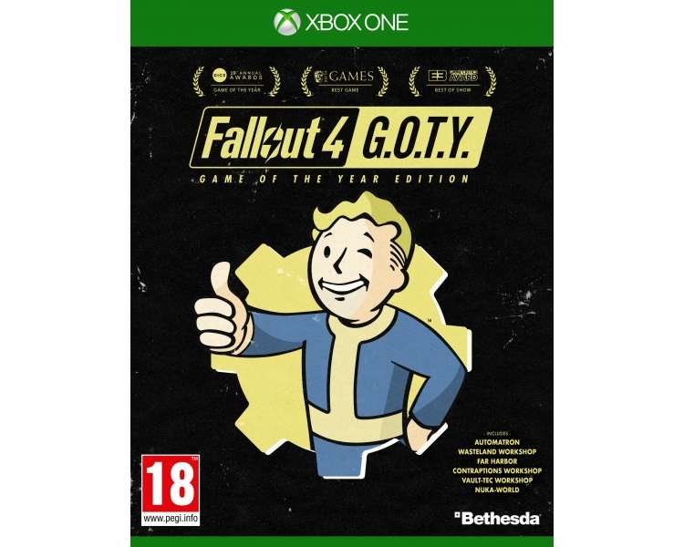 Fallout 4 (Game of the year) Juego para Consola Microsoft XBOX One