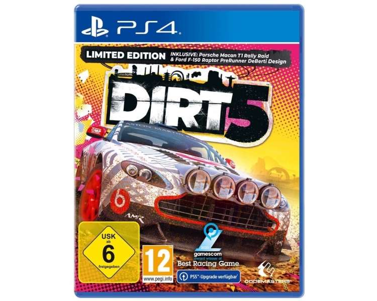 DIRT 5, Limited Edition (DE/Multi in game) Juego para Consola Sony PlayStation 4 , PS4