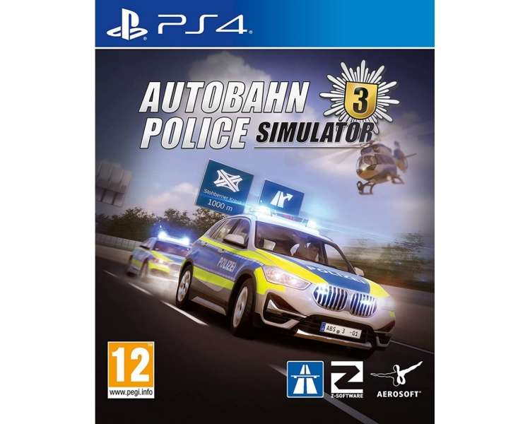 Autobahn Police Simulator 3 Juego para Consola Sony PlayStation 4 , PS4