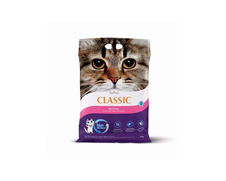 Intersand - Catlitter Extreme Classic Baby Powder 14kg - (18014)