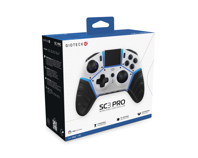 GIOTECK PS4 SC3 PRO Inalambrico Mando Controller para PlayStation 4