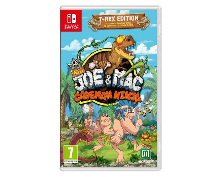 New Joe & Mac: Caveman Ninja Limited Edition Juego para Consola Nintendo Switch, PAL ESPAÑA