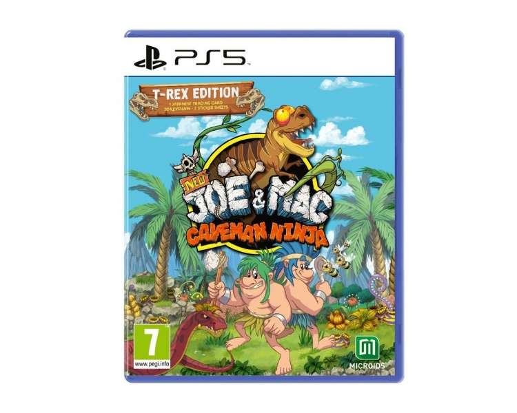 New Joe & Mac Caveman Ninja Limited Edition Juego para Consola Sony PlayStation 5 PS5, PAL ESPAÑA