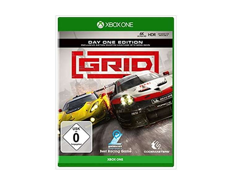 GRID (Day One Edition) (DE, Multi in game) Juego para Consola Microsoft XBOX One