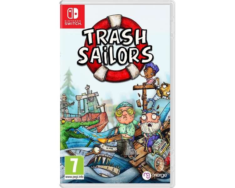 Trash Sailors Juego para Consola Nintendo Switch, PAL ESPAÑA