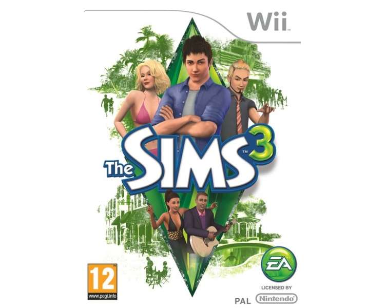 Sims 3 Juego para Nintendo Wii