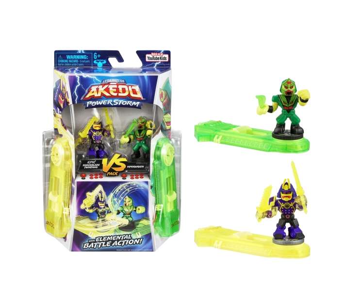 Akedo - Versus Pack - Green/Purple - (20279)