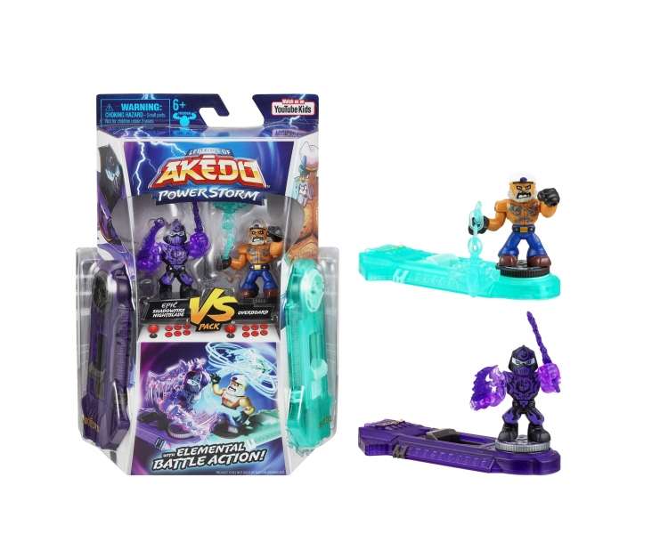 Akedo - Versus Pack - Blue/Purple - (20279)