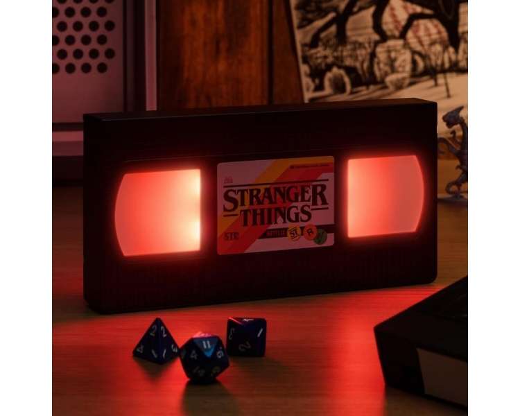 Stranger Things VHS Logo Light